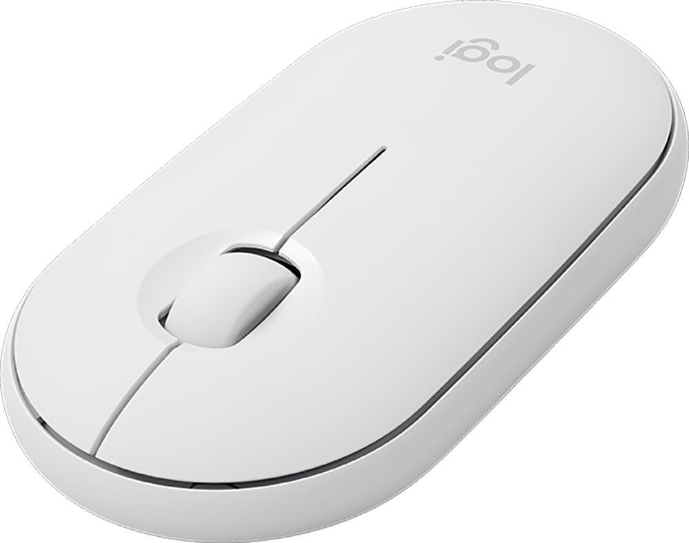Миша Logitech Pebble M350 Off-White (910-005716) 