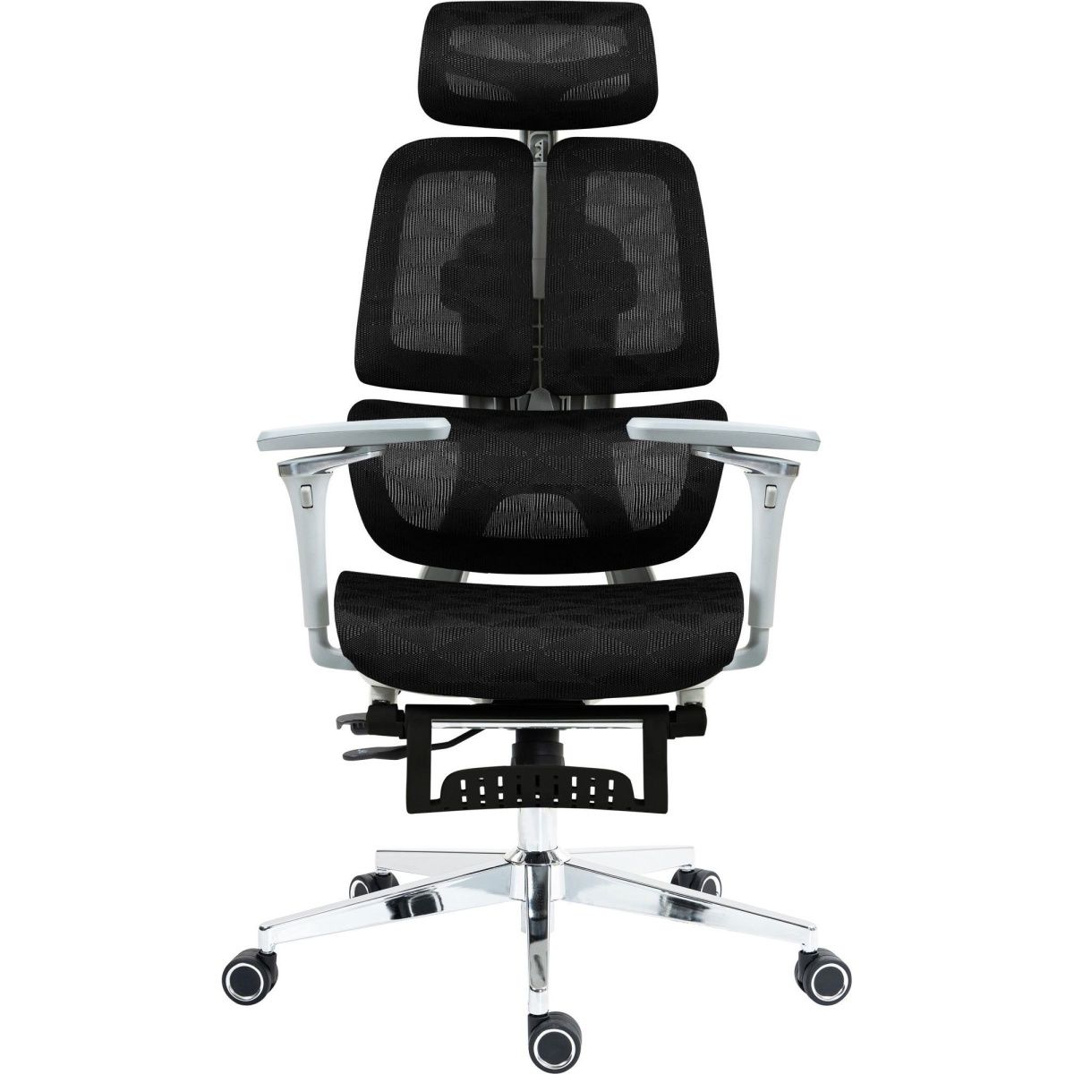 Офісне крісло GT Racer B-2450 White/Black