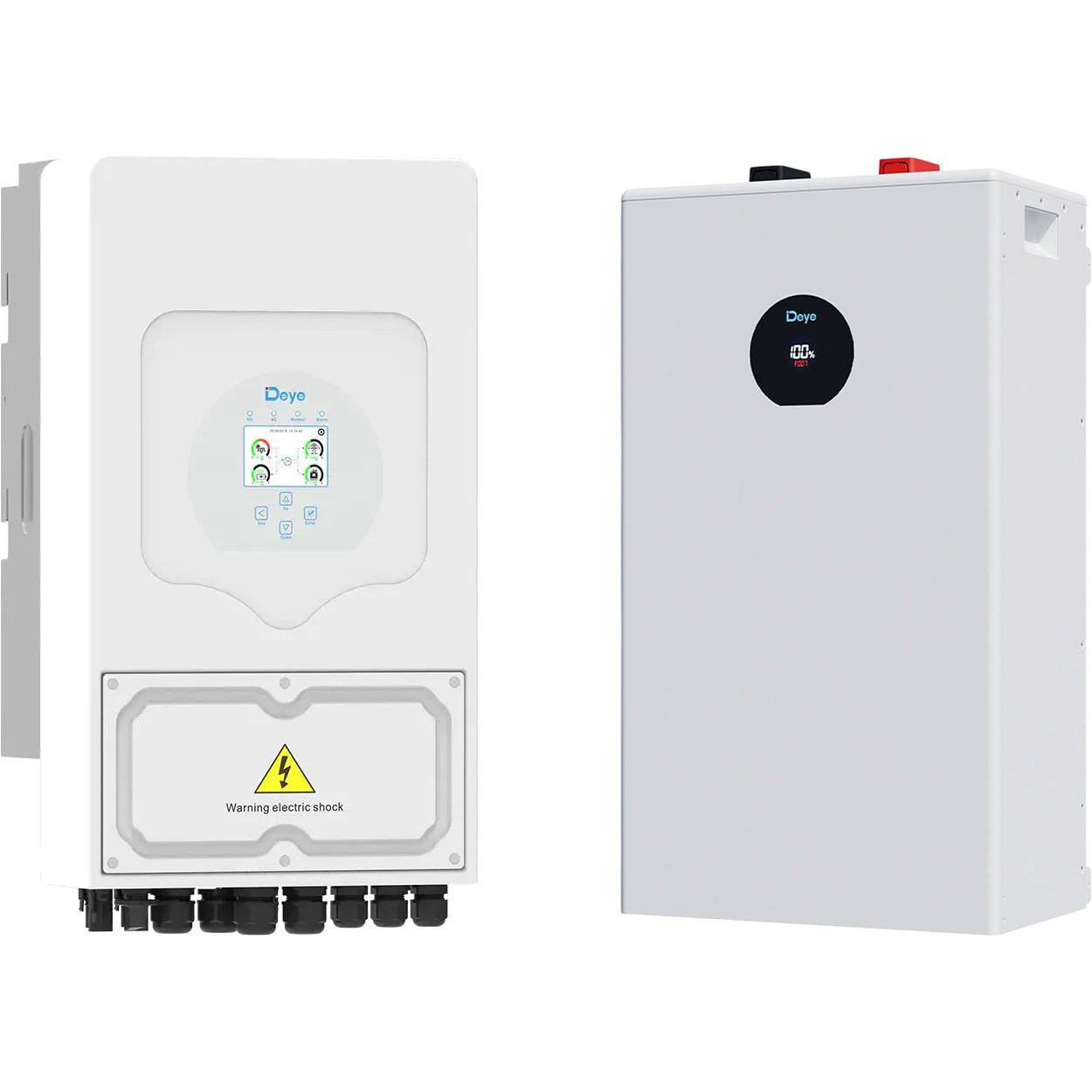 

Система хранения энергии Deye SUN-5K-SG03 5kW + АКБ SE-F16-C 16kWh (51.2V/314Ah/16076Wh)