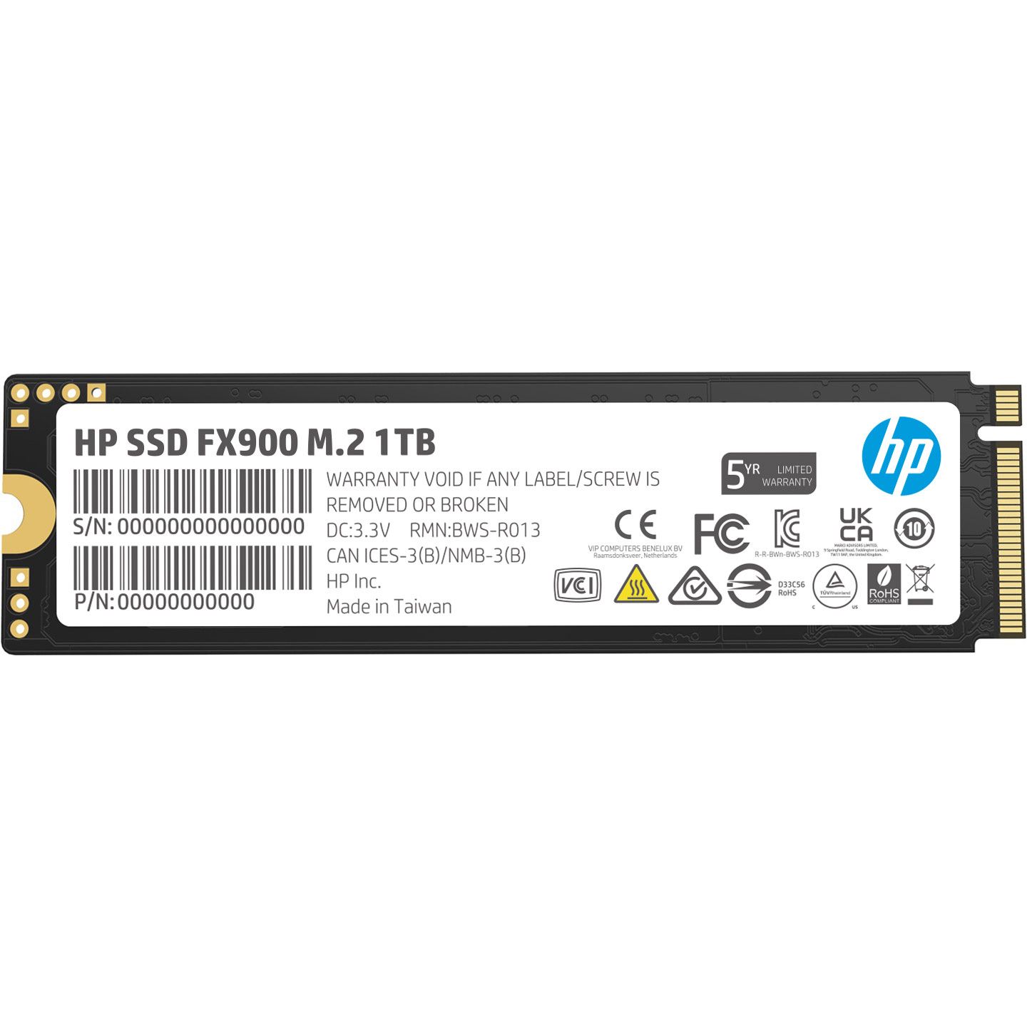 

SSD накопичувач HP FX900 1TB (57S53AA)