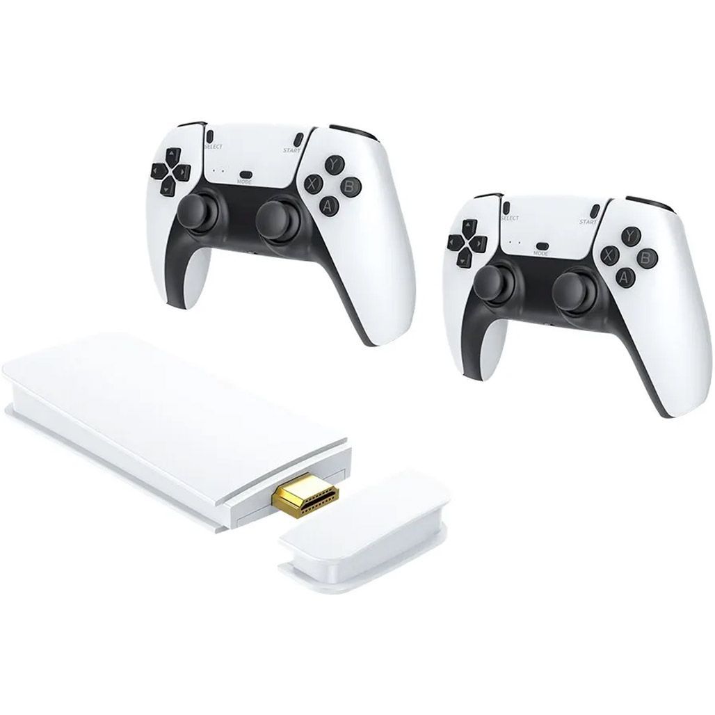 

Ретро ігрова приставка GameStick M15 4K 64GB 20000 в 1 White
