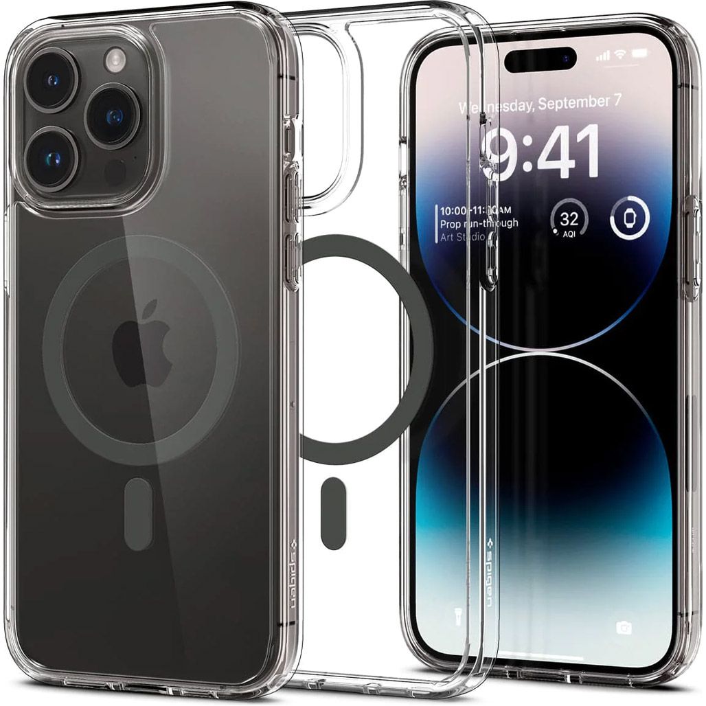 

Чохол Spigen Ultra Hybrid MagFit для iPhone 14 Pro Max Graphite (ACS04826)