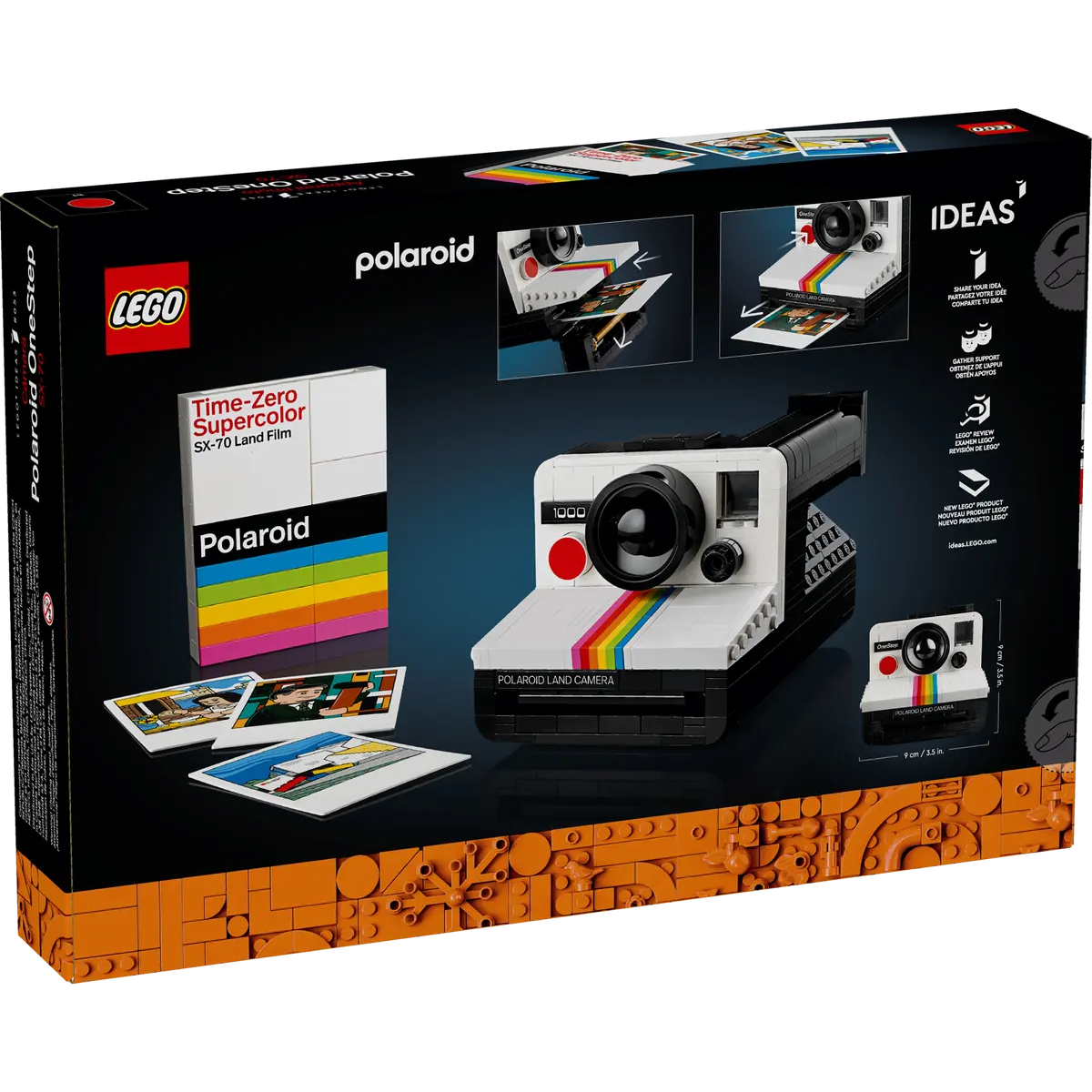 Конструктор LEGO Ideas Фотоапарат Polaroid OneStep SX-70 (21345) 