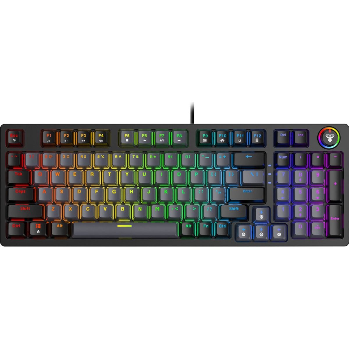 

Клавиатура Fantech Atom96 MK890 Blue Switch Gray