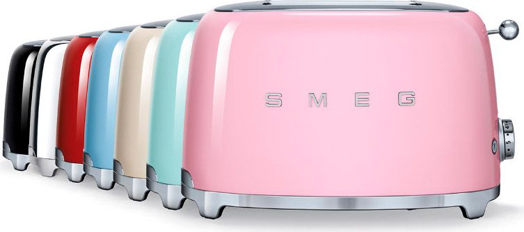 Тостер Smeg TSF01PKEU [78540] 