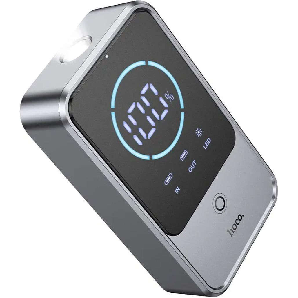 

Пуско-зарядное устройство Hoco QS7 Source 10000mAh Gray