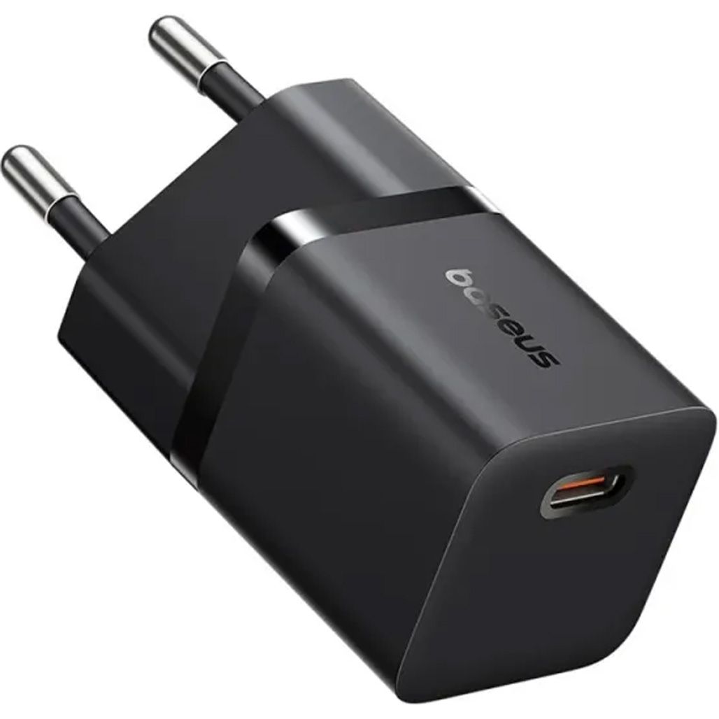 

Мережевий зарядний пристрій Baseus GaN5 Mini Fast Charger USB-C 25W Black (P10110909113-00)