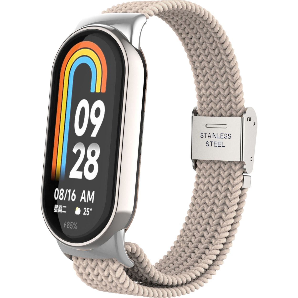 

Ремешок ArmorStandart Braided Solo Loop для Xiaomi Smart Band 8/9/10 Beige (ARM88103)