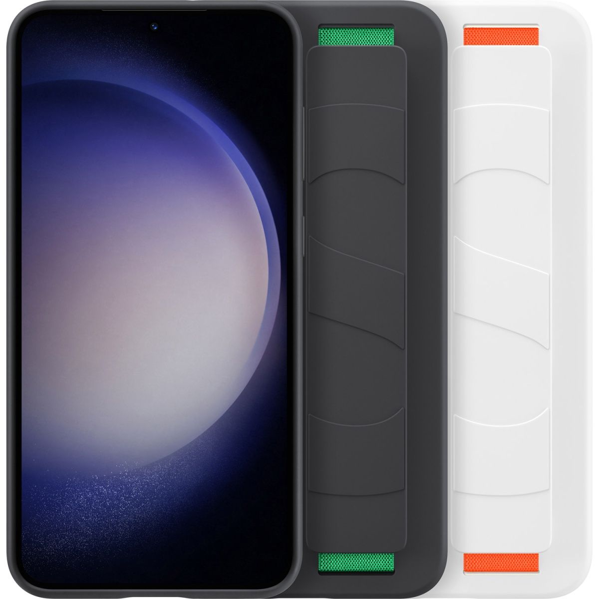 Чохол Samsung Silicone Grip Case для Samsung Galaxy S23 Plus Black (EF-GS916TBEGRU)