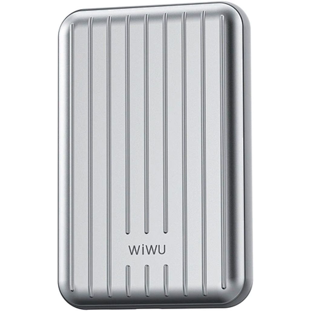 

Внешний аккумулятор WiWU Trunk Series Magnetic PP02 Wireless Charger 5000mAh 20W Silver