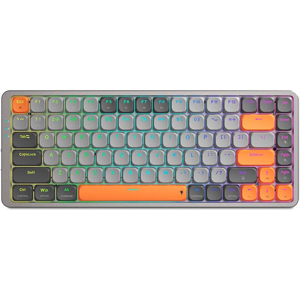 

Клавіатура Redragon TL84 RGB Wireless/Bluetooth Blue Switch Light Grey (TL84-LGO)
