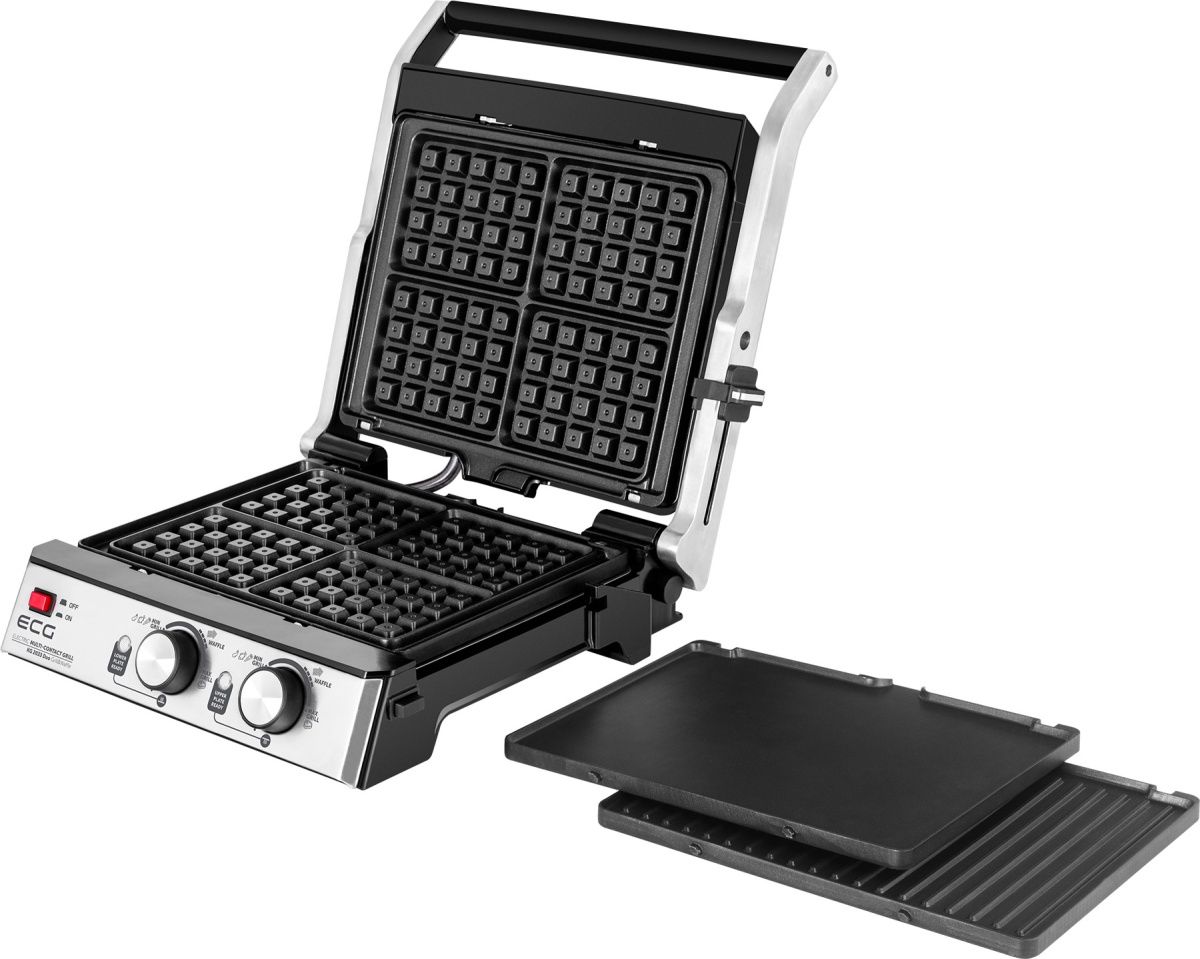 Электрогриль ECG KG 2033 Duo Grill & Waffle [80335] 