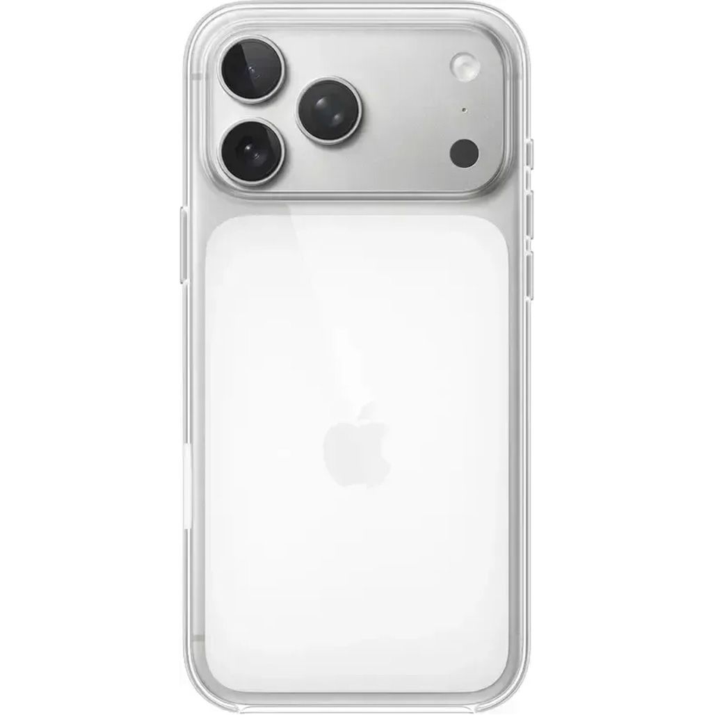 

Чехол Clear Case NEW with Button, Animation & MagSafe для Apple iPhone 17 Pro Max Transparent AAA