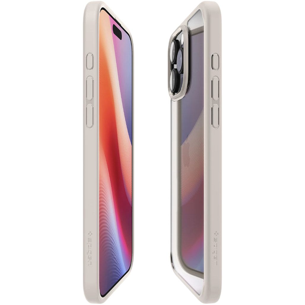 Чохол Spigen Ultra Hybrid для Apple iPhone 16 Pro Natural Titanium (ACS08127)