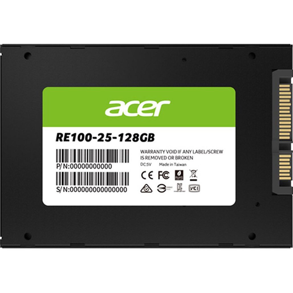 

SSD накопичувач Acer RE100 128GB (BL.9BWWA.106)