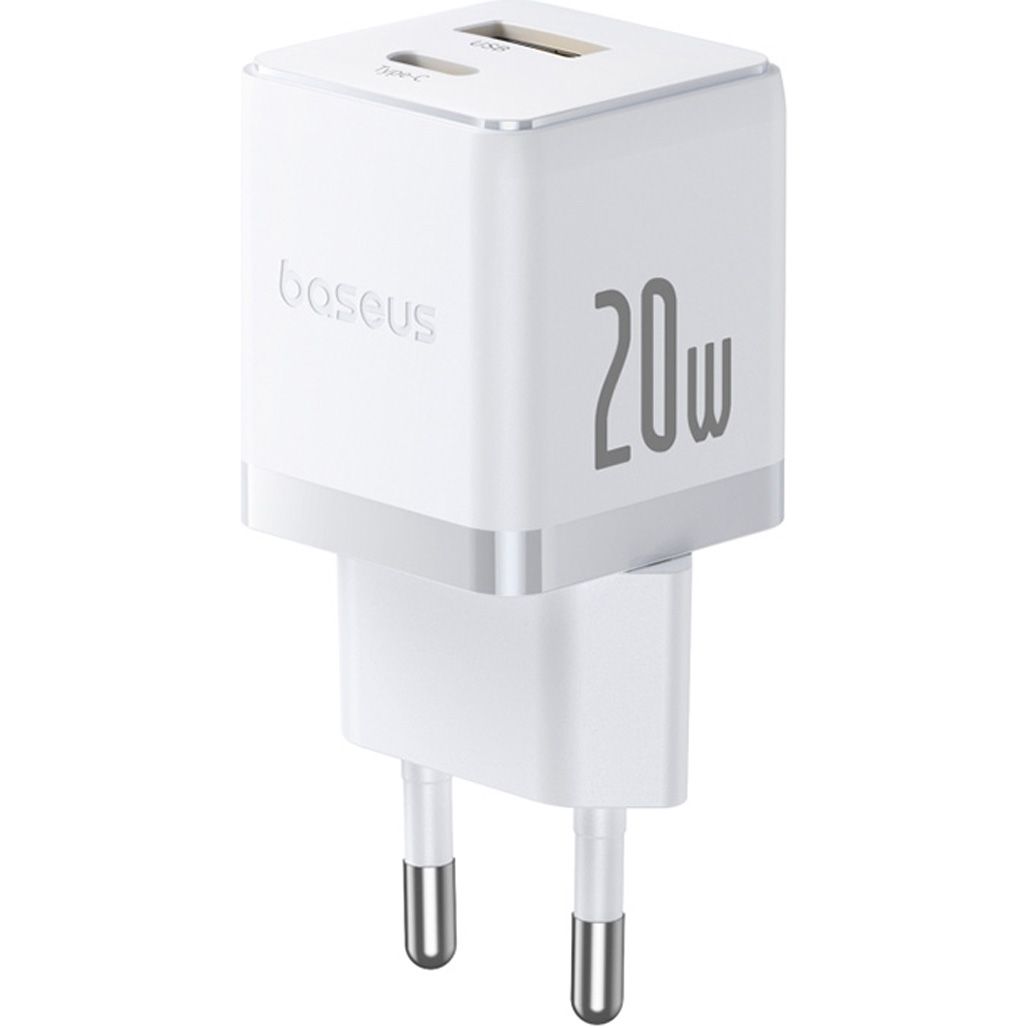 

Мережевий зарядний пристрій Baseus Palm Fast Charger 20W Moon White (P10111608213-00)
