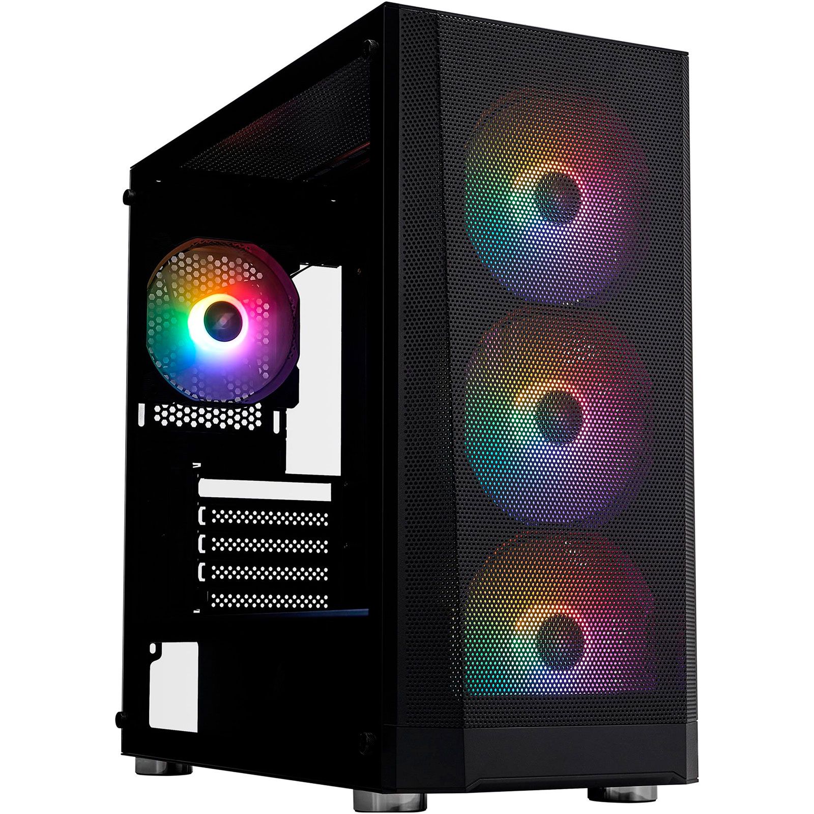 

Корпус 1stPlayer X5-BK-4F1 Black