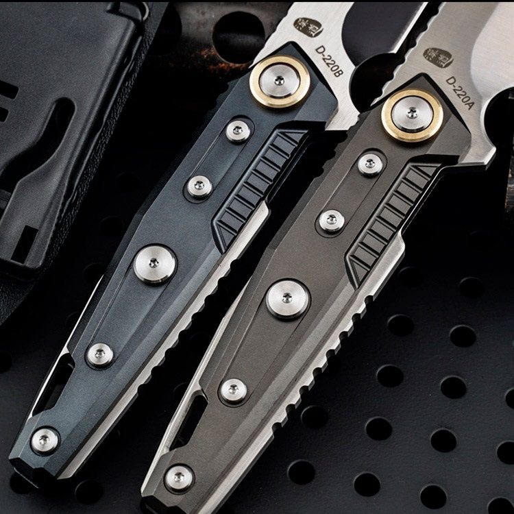Ніж Xiaomi HX Outdoors Tactical Straight Knife Grey (D-220A)