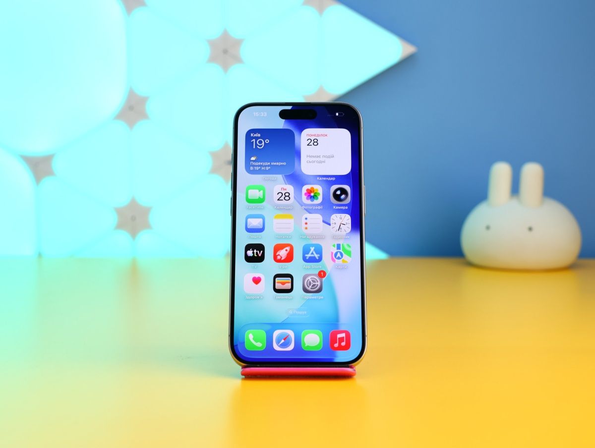 Смартфон Apple iPhone 15 Pro 256GB Natural Titanium (MTV53) Б/У фото 2