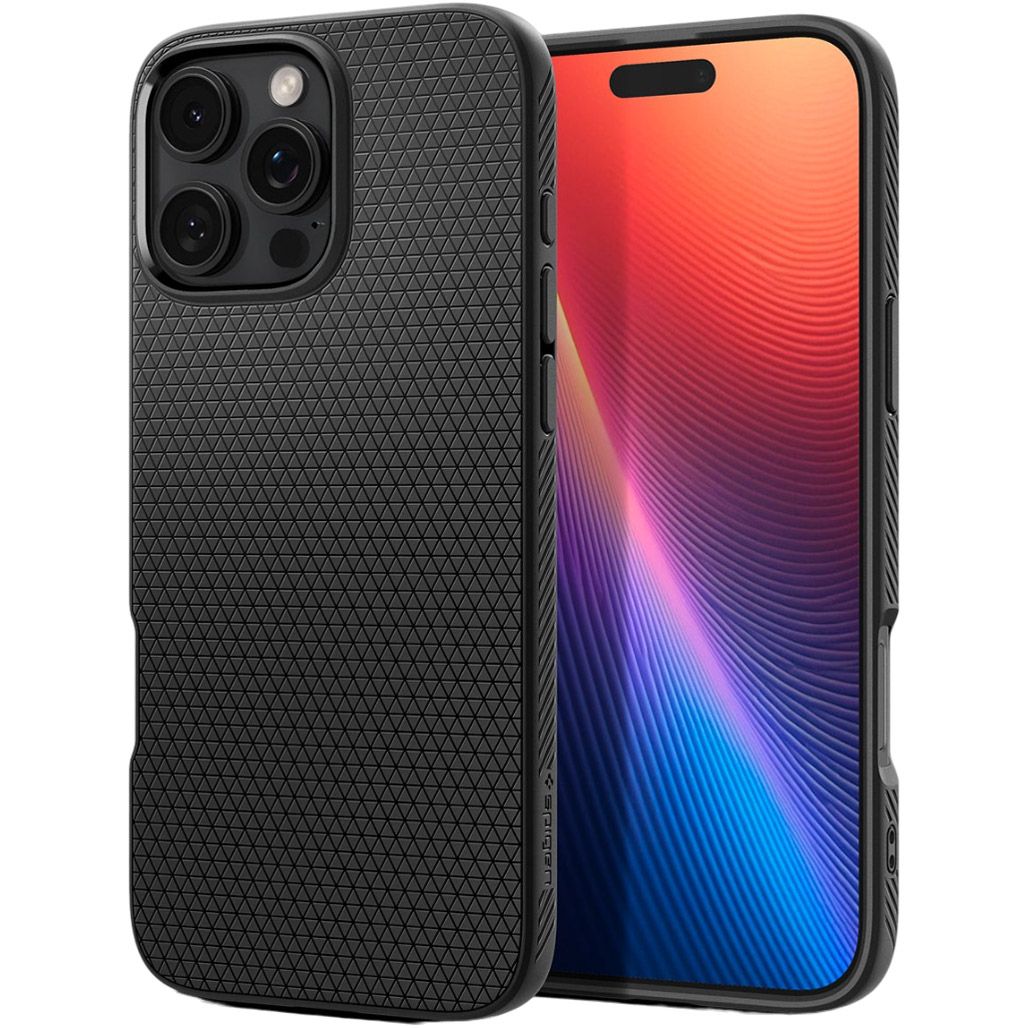 Чохол Spigen Liquid Air для Apple iPhone 16 Pro Matte Black (ACS08117) 