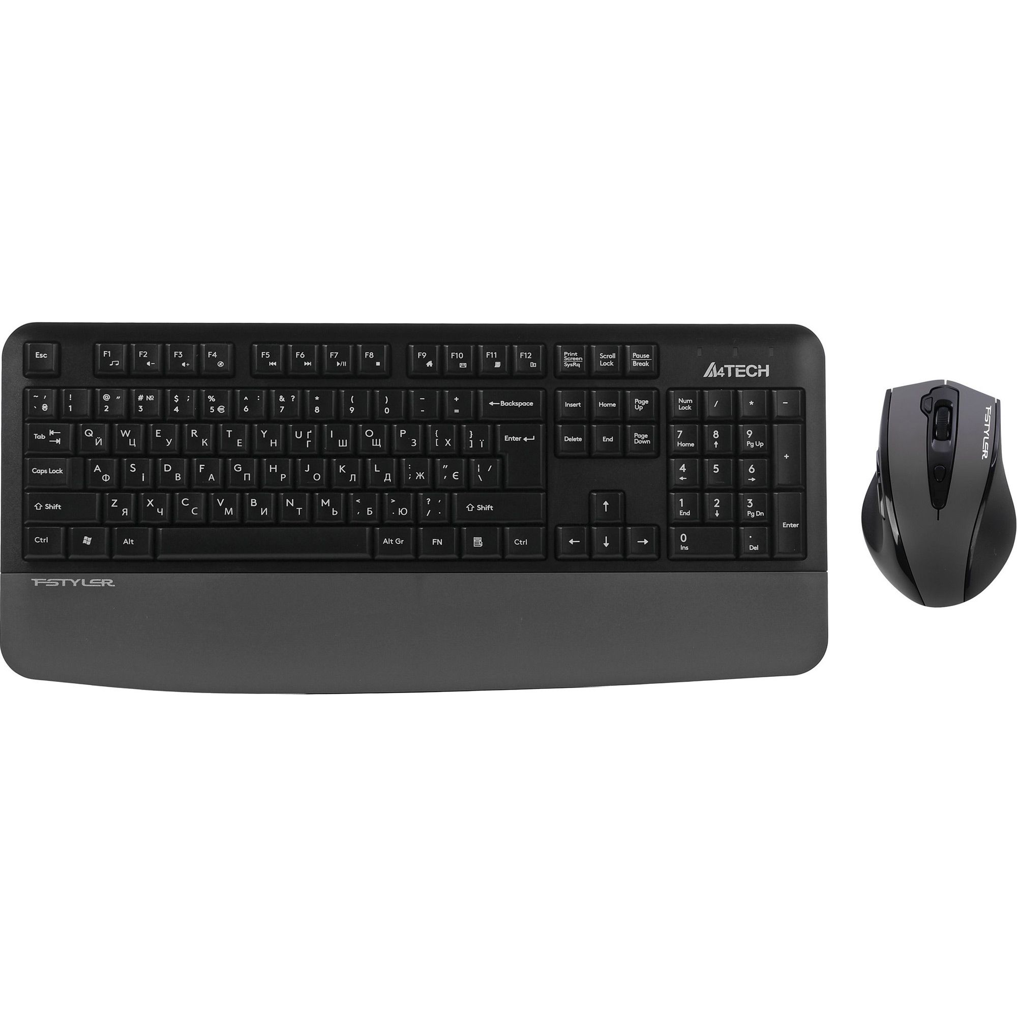 

Комплект (клавиатура + мышь) A4Tech Fstyler FG2500S Plus Grey (4711421003247)
