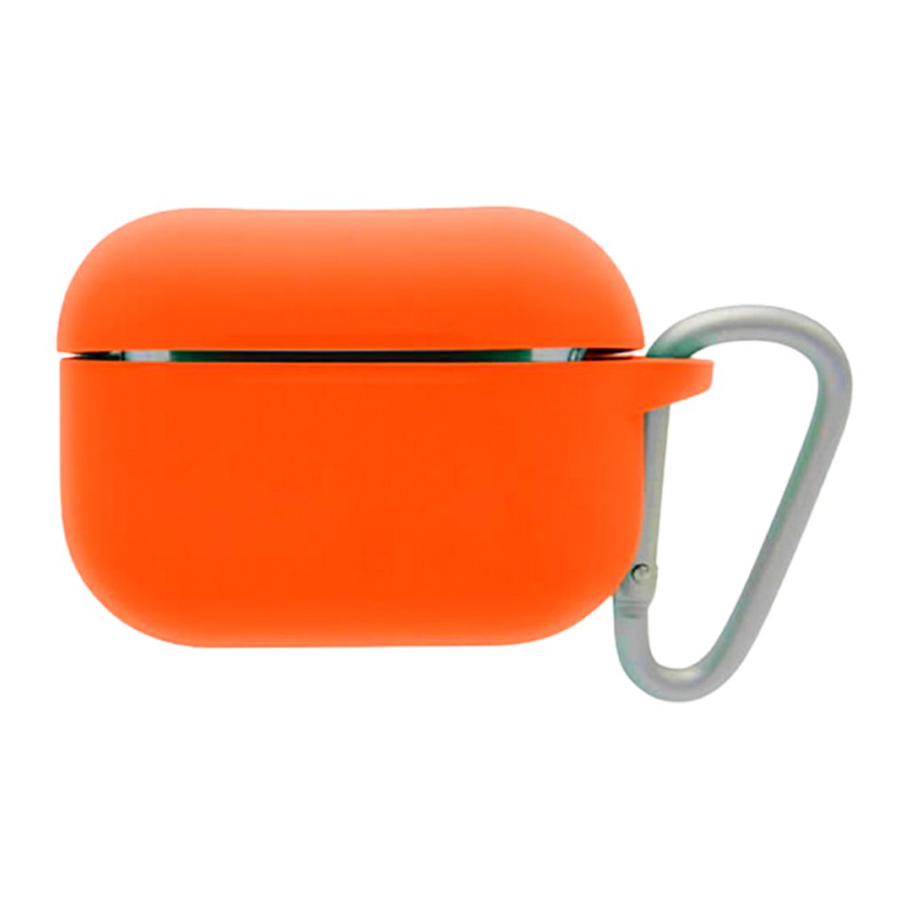 

Чохол Blueo Silicone Case + Carbine для Apple AirPods Pro Papaya