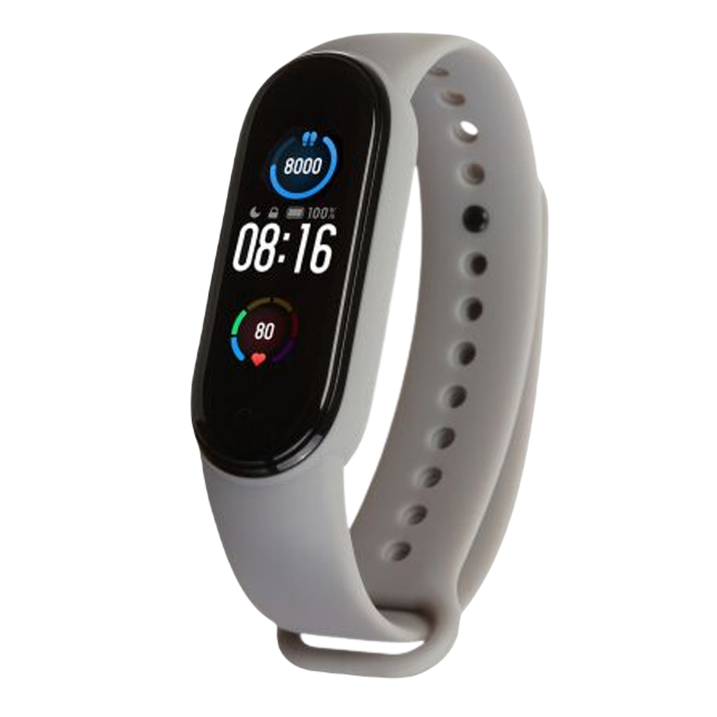 

Ремешок ArmorStandart для Xiaomi Mi Band 7/6/5 New Style (Platinum Grey)