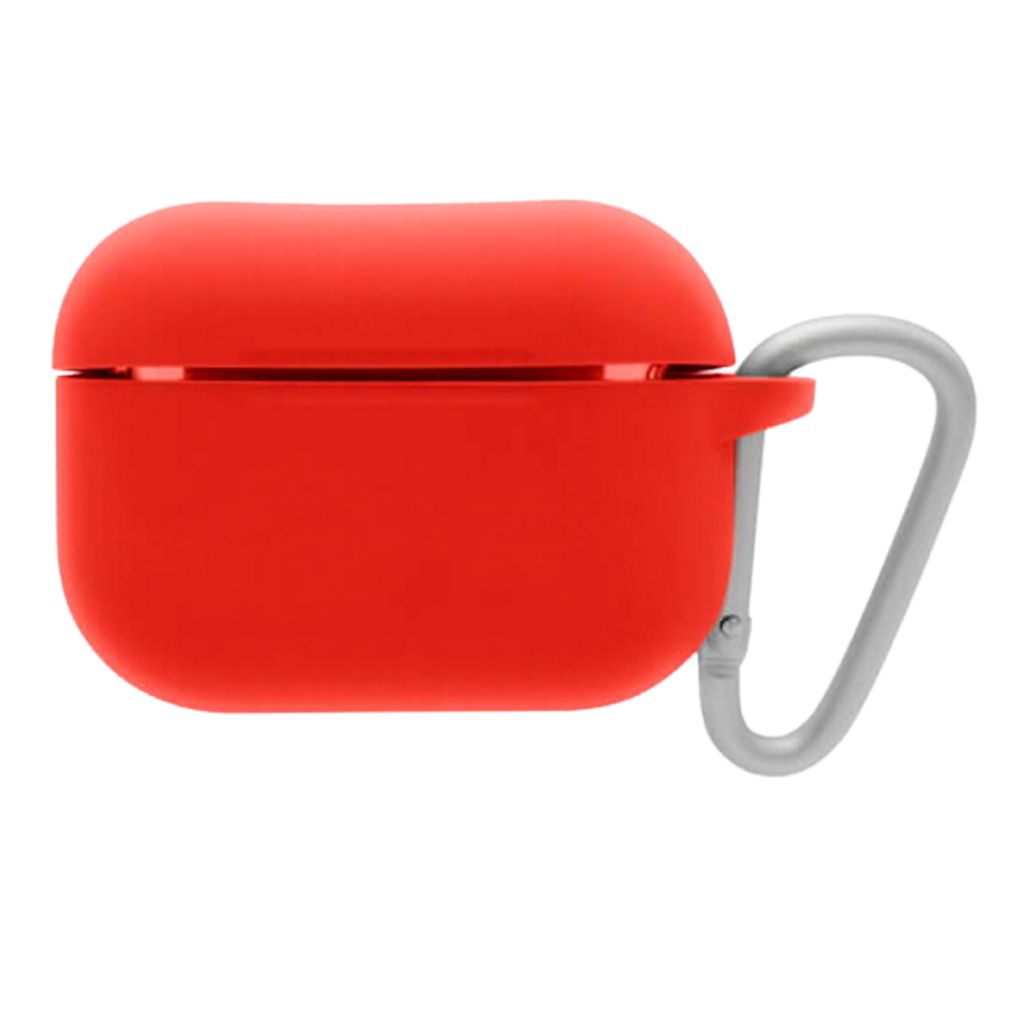 

Чехол Blueo Silicone Case + Carbine для Apple AirPods Pro Red