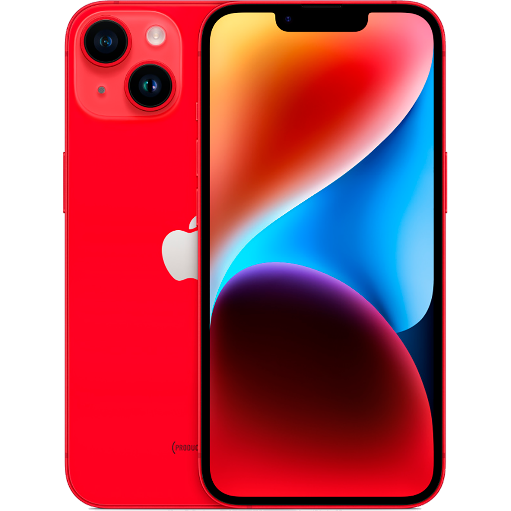 

Смартфон Apple iPhone 14 256GB Product Red (MPWH3)