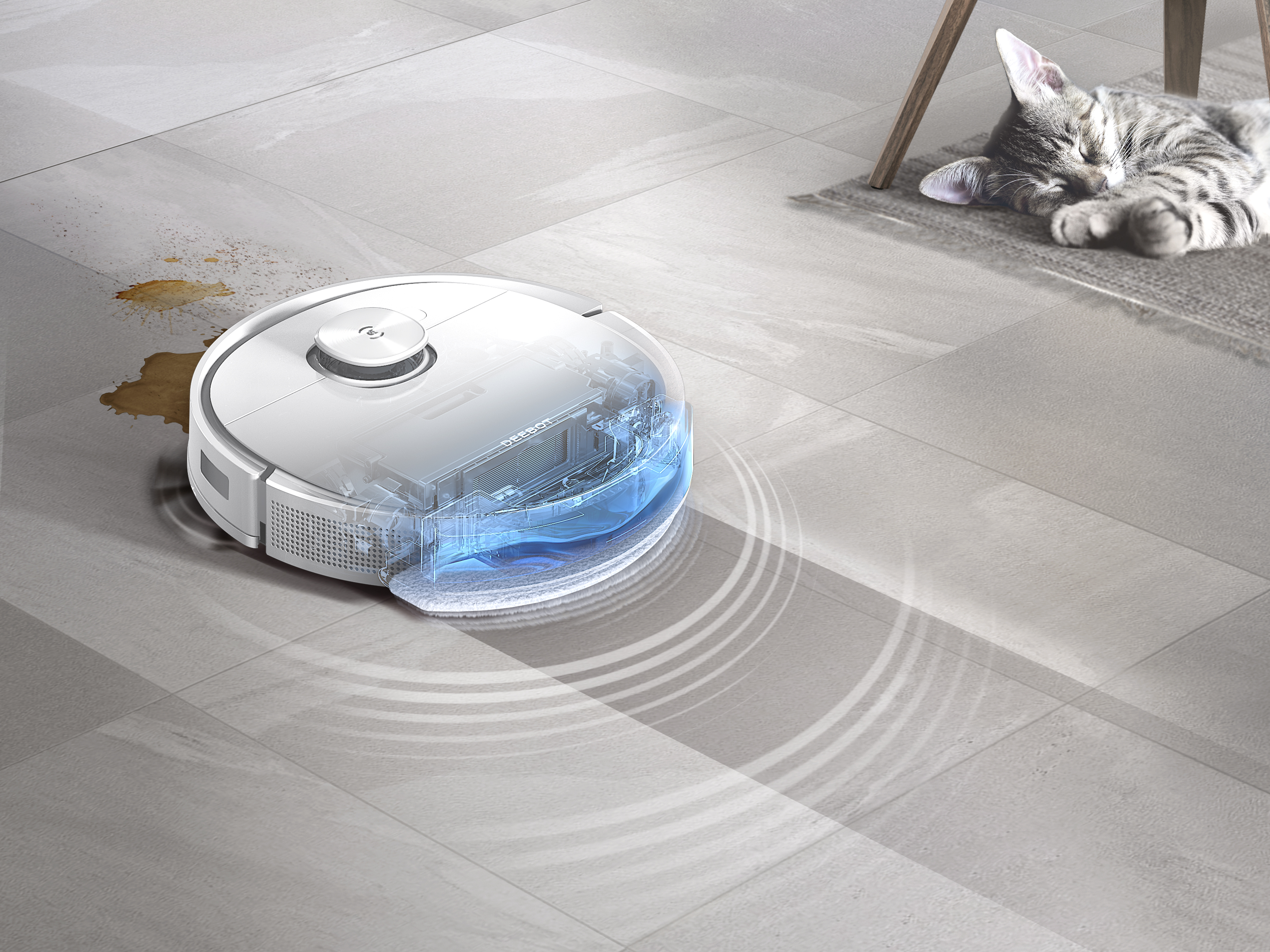 Робот-пилосос ECOVACS DEEBOT OZMO T9 PLUS (DLX13-54) 