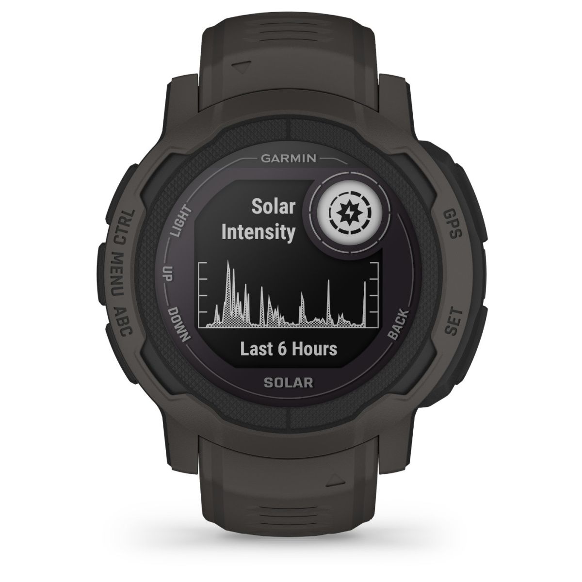Смарт-годинник Garmin Instinct 2 Solar Standard Edition Graphite (010-02627-00/10)