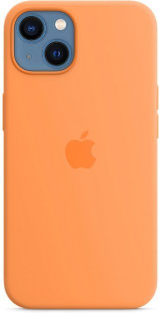 Чохол Silicone Case з MagSafe для Apple iPhone 13 (6.1) (Marigold) ААА