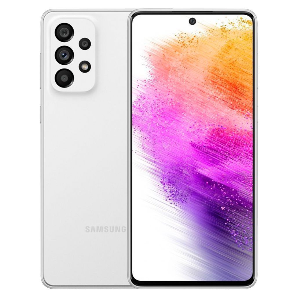 

Смартфон Samsung Galaxy A73 5G 8/256GB White (SM-A736BZWH) [71400]