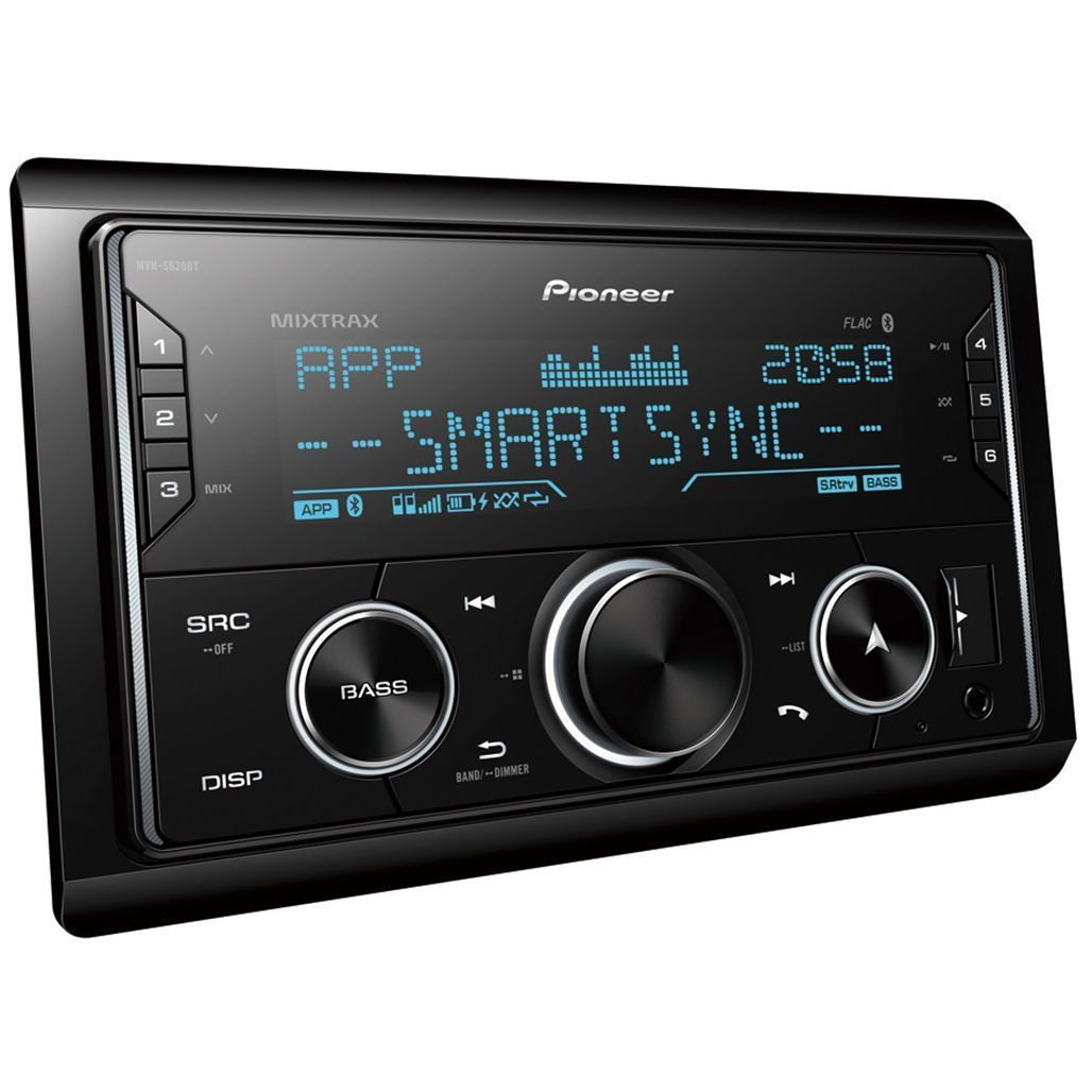 

Автомагнітола Pioneer MVH-S620BT 2-DIN