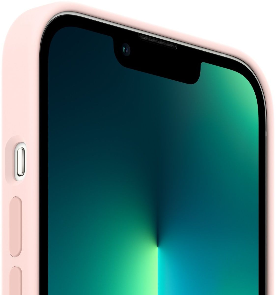 Чохол Silicone Case з MagSafe для Apple iPhone 13 Pro (6.1) (Chalk Pink) ААА
