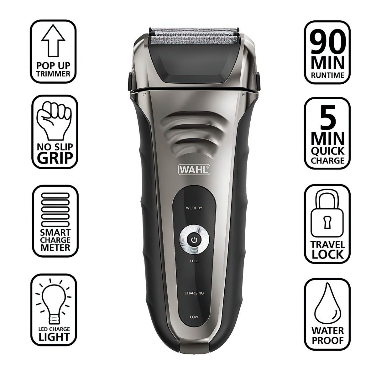 Електробритва Wahl Aqua Shave 07061-916
