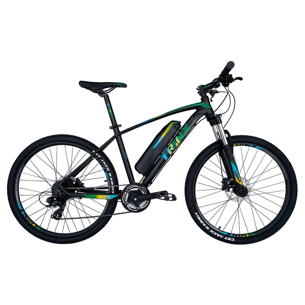 

Электровелосипед Trinx E-Bike X1E 26" рама-17" Matt-Black-Green-Blue (X1EMBGB) [69060]