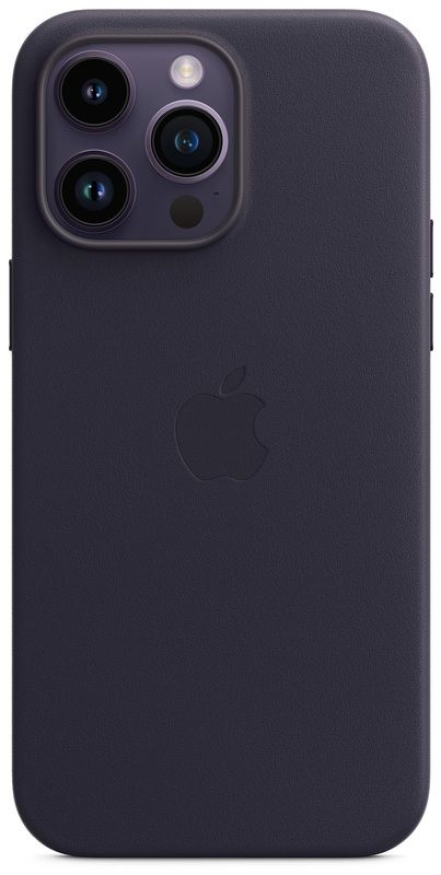 Чохол Leather Case with MagSafe для Apple iPhone 14 Pro Max Ink AAA