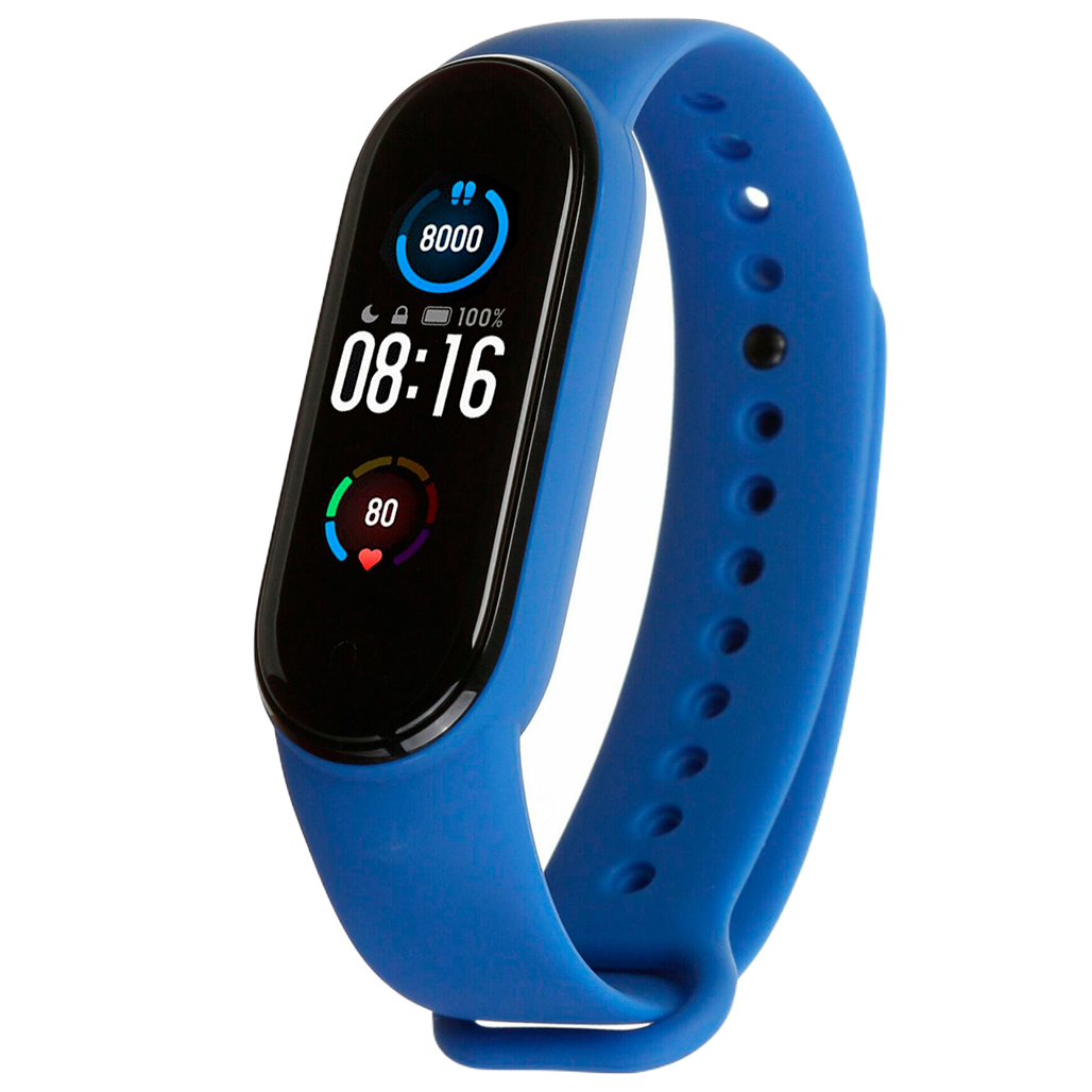

Ремешок ArmorStandart Xiaomi Mi Band 7/6/5 New Style (Jean Blue)