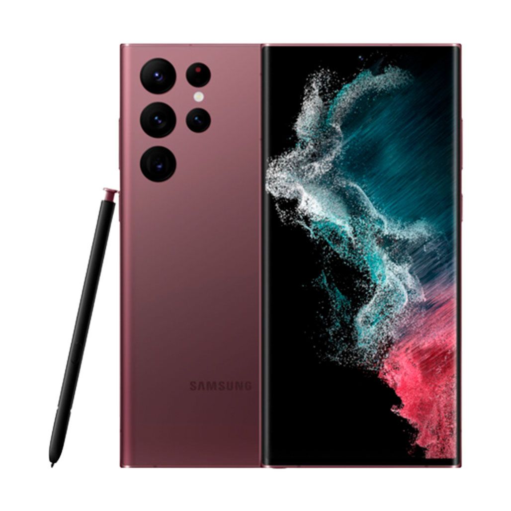 

Смартфон Samsung Galaxy S22 Ultra 5G 2022 12/512Gb (S9080) Burgundy