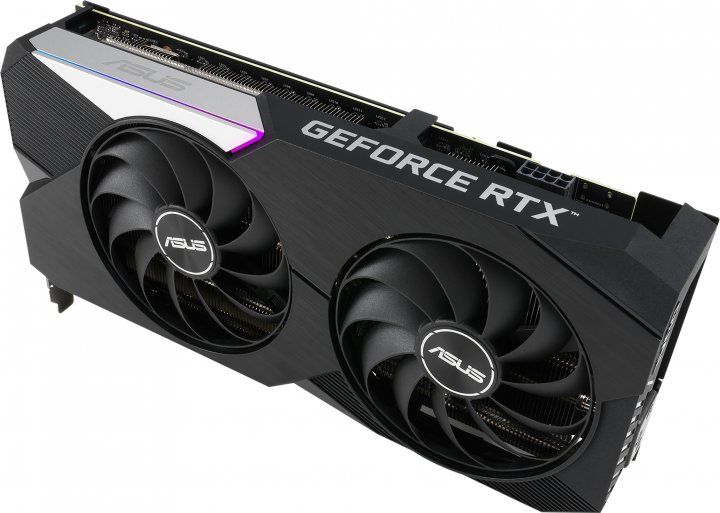 Відеокарта Asus Dual GeForce RTX 3060 Ti OC Edition V2 LHR 8GB GDDR6 (DUAL-RTX3060TI-O8G-V2)