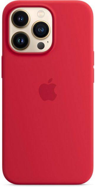 Чохол Silicone Case з MagSafe для Apple iPhone 13 Pro (6.1) Red ААА