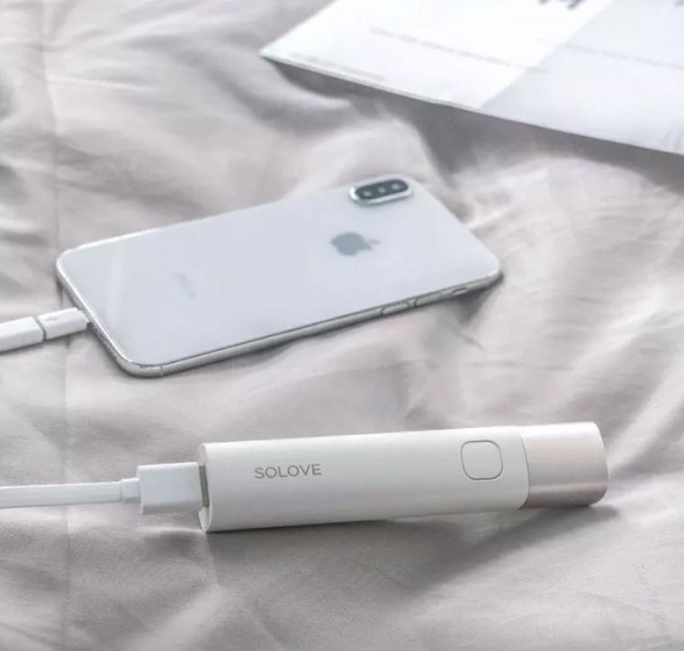 Портативний ліхтарик Xiaomi SOLOVE X3S з функцією Power Bank (White)