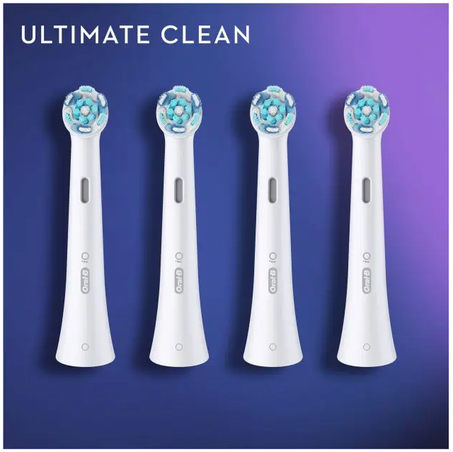 Насадка для зубної щітки Oral-B iO Ultimate Clean White 4шт