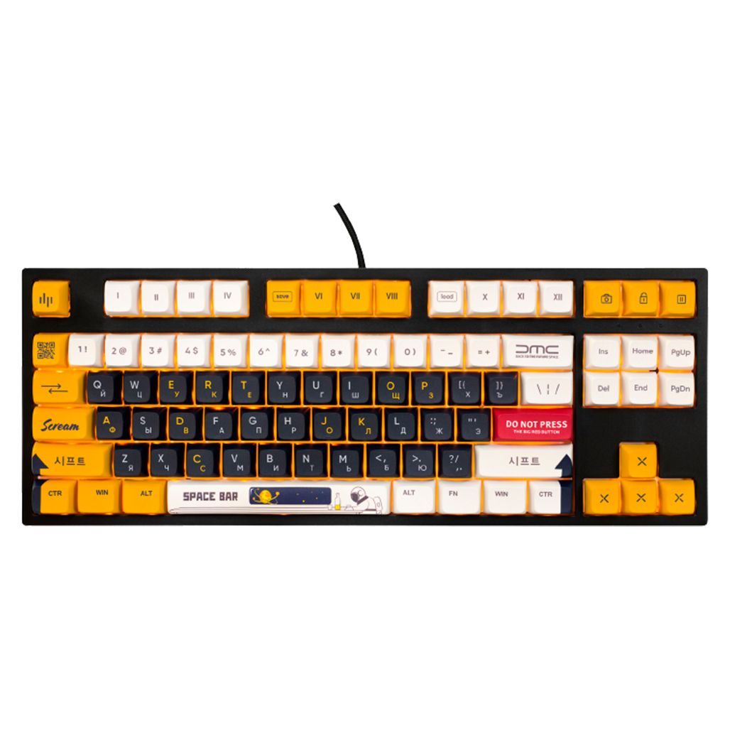 

Клавиатура Dark Project One Pro KD87A LTD ABS Gateron Optical 1.0 Silver (DP-KD-87A-020210-GSL) [68664]