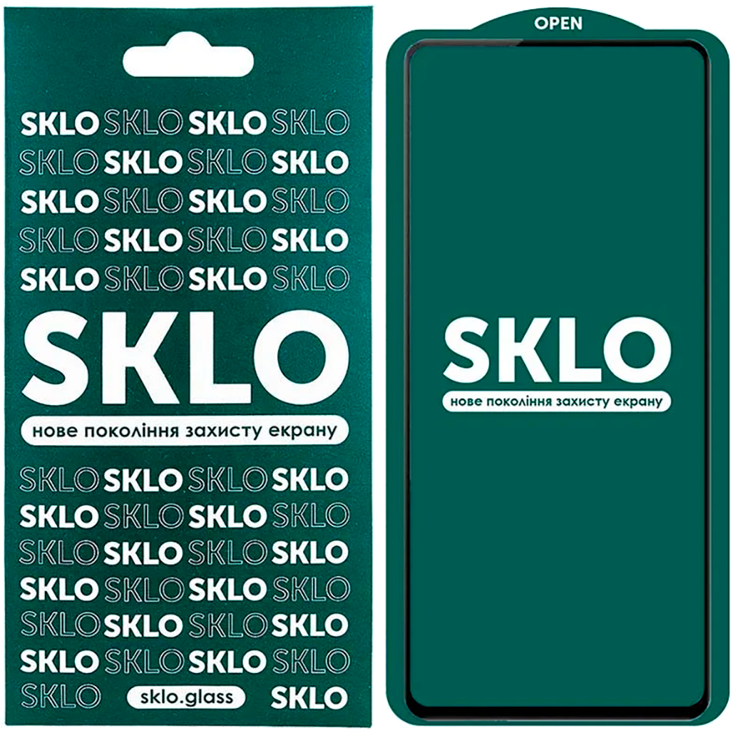 

Захисне скло SKLO 5D Full Glue Pac Tempered Glass Xiaomi Redmi Note 10 Pro/Note 11 Pro (Black)