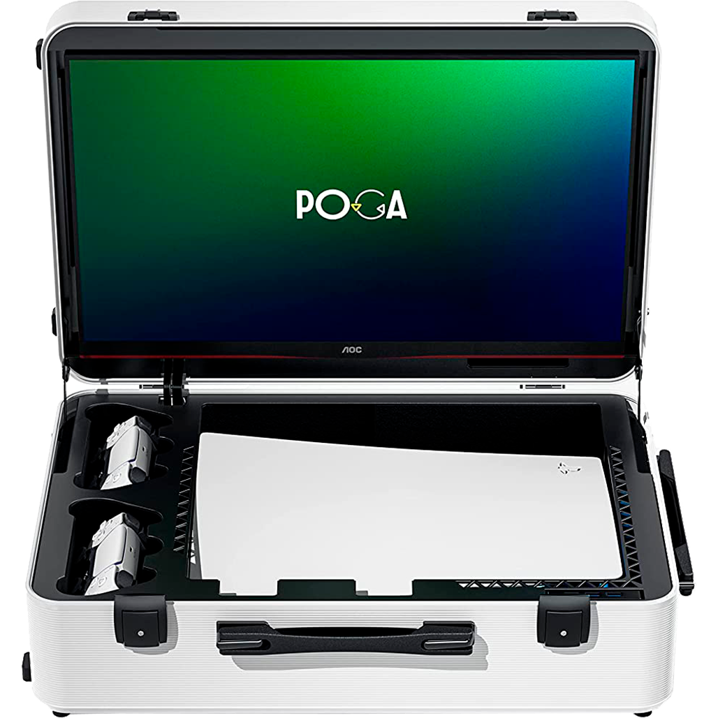 

Игровой экран POGA Lux Portable Console Case with Monitor (White) [71813]