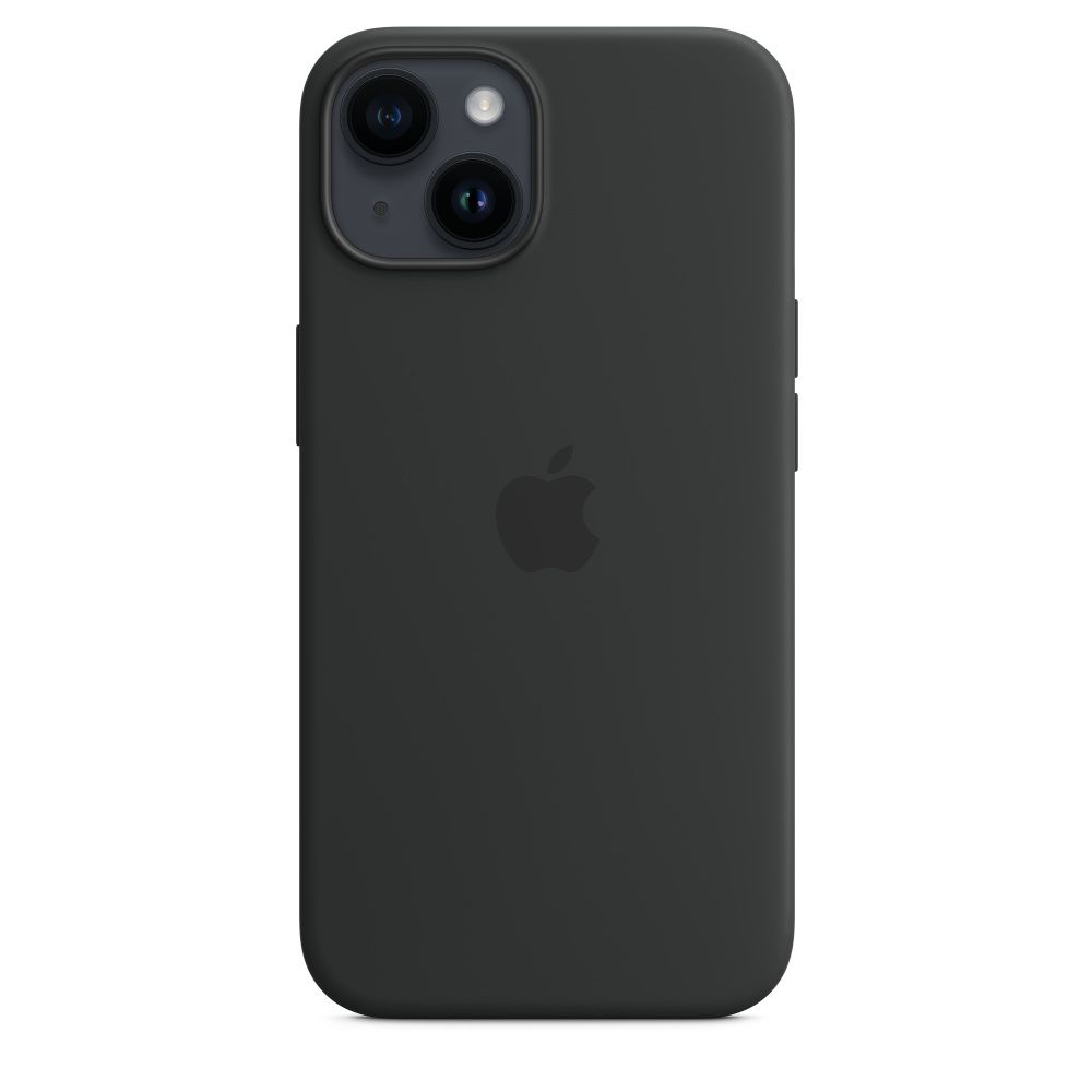 Чохол Silicone Case з MagSafe для Apple iPhone 14 (Midnight) ААА