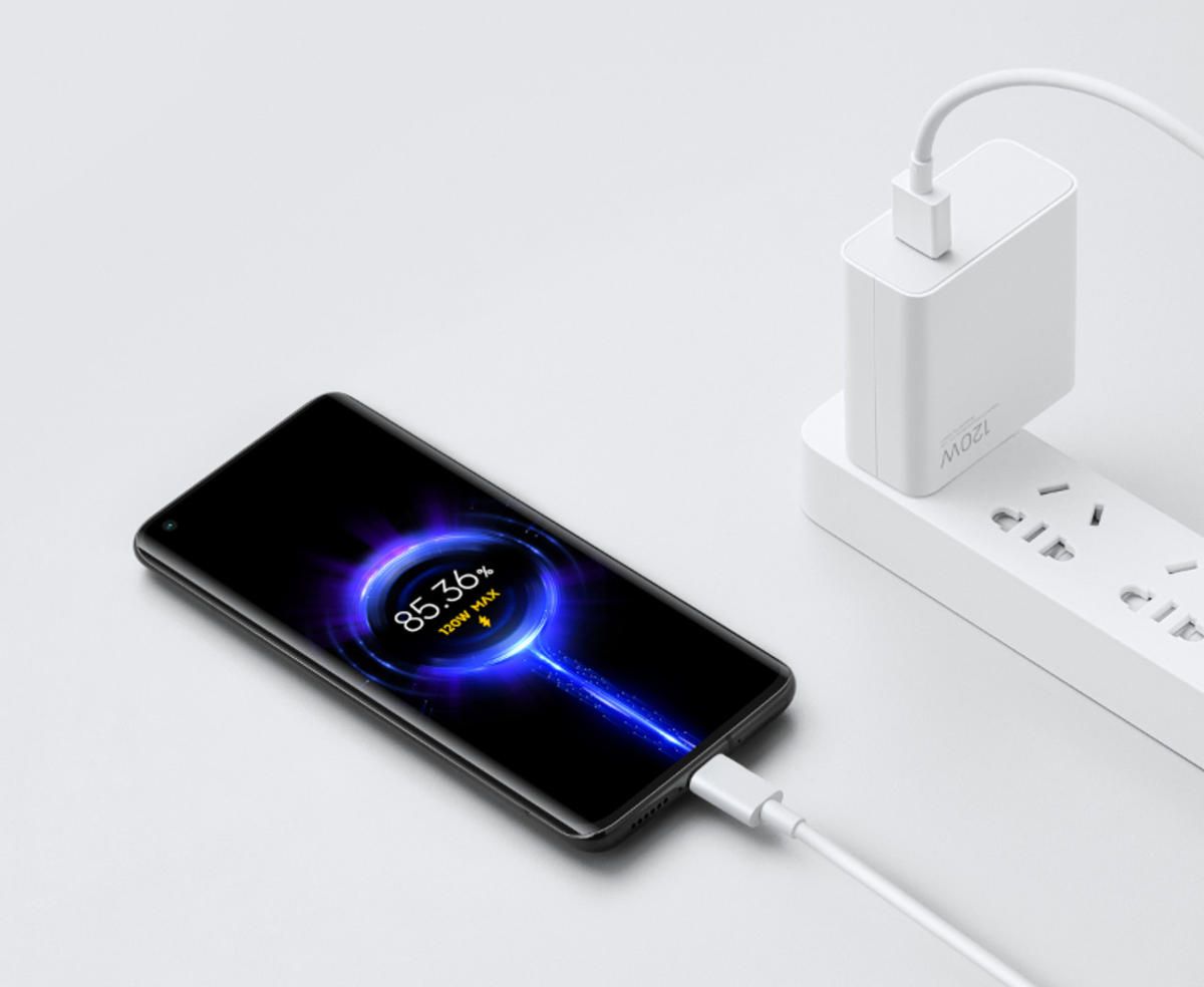 Мережевий зарядний пристрій Xiaomi 120W Charger + Cable USB-A to USB-C White (BHR6034EU) 