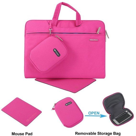 Сумка для ноутбука WiWU Campus Slim Case for MacBook 13,3`` (Pink)